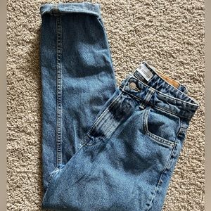 Zara straight leg denim jeans